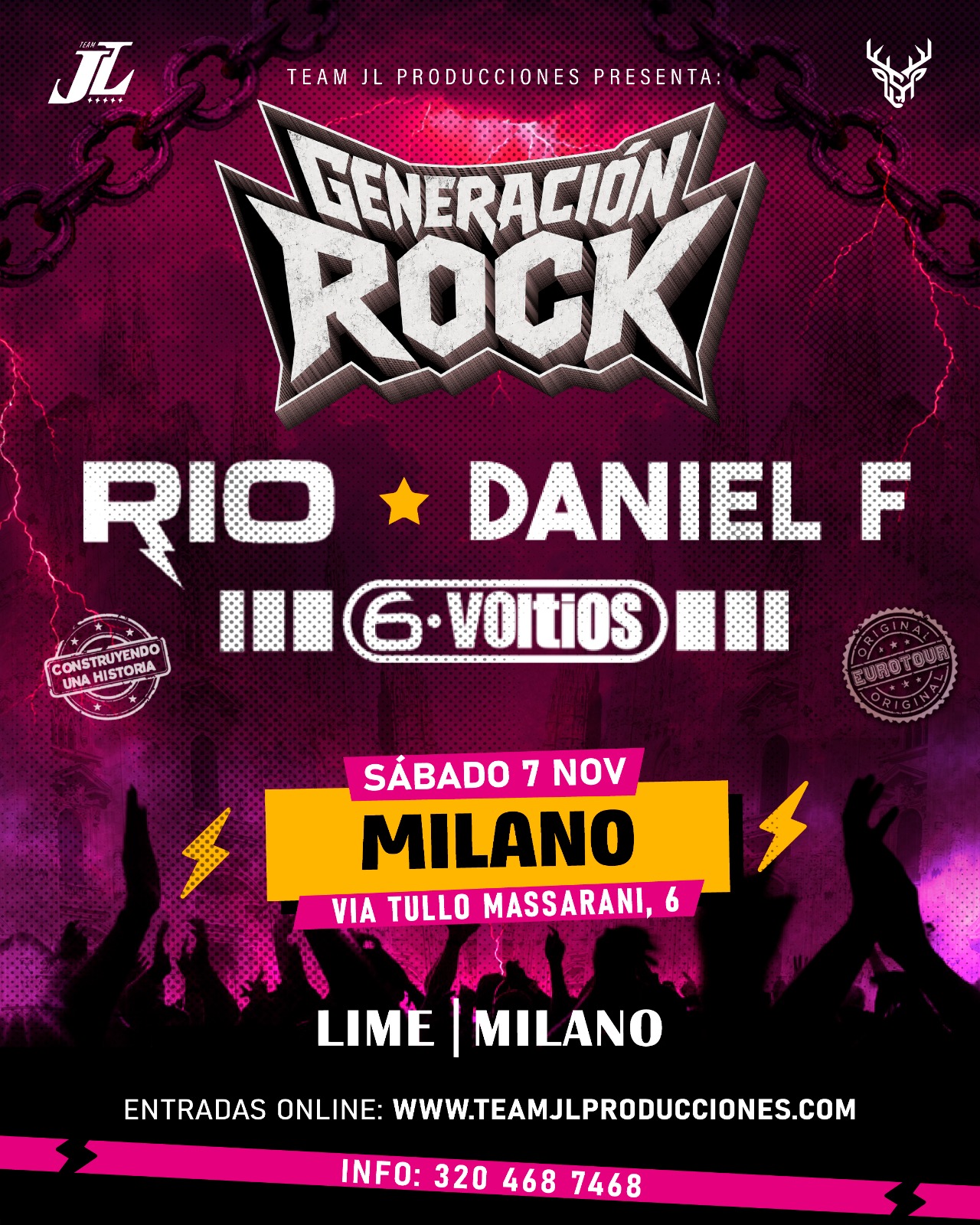 Flyer Concierto Bilbao